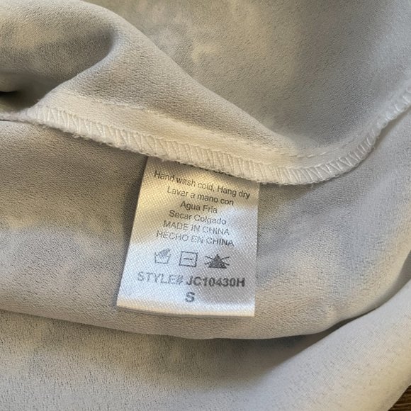 PAPER CRANE TANK TOP WOMEN SMALL SUMMER COTTAGECORE BOHO - Picture 3 of 4